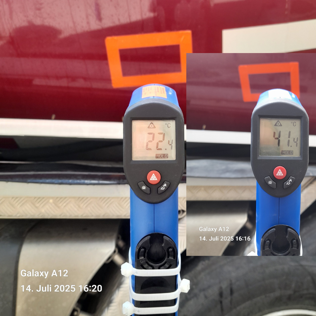 Effiziente Trommelkühlung für Fahrmischer – das Sprühsystem von Riv-Tech senkt Hitze und spart Zeit.